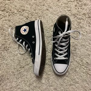 Black High Top Converse